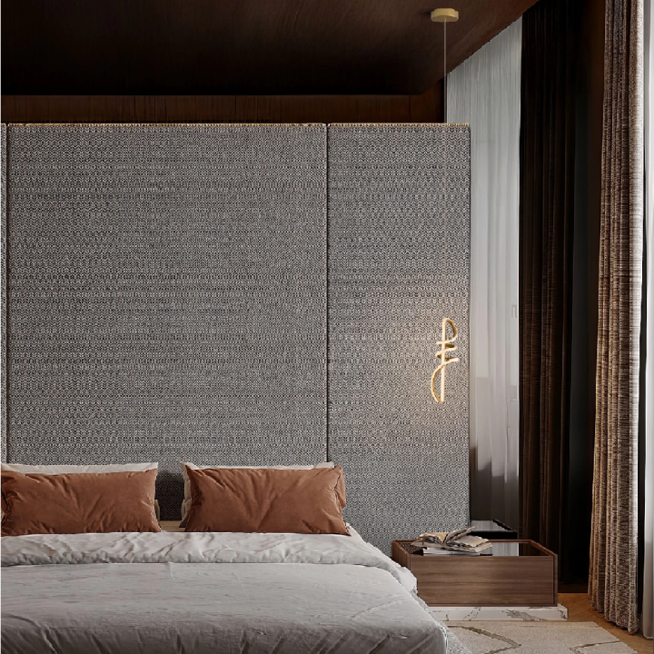 LUCES ALMAZAN LE45799 złota lampa wisząca LED elegancka, smukła oprawa