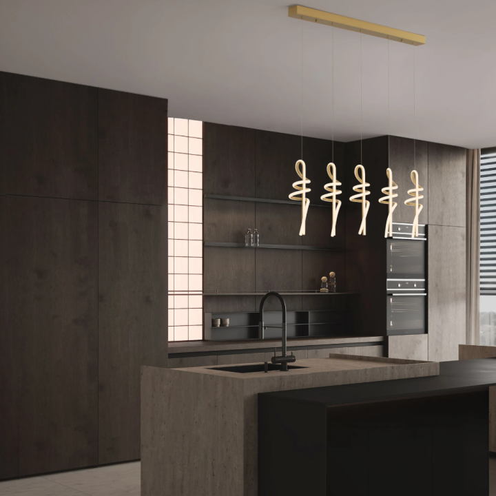LUCES ALMAZAN LE45801 LED pendant lamp, 3673 lm, high-output light