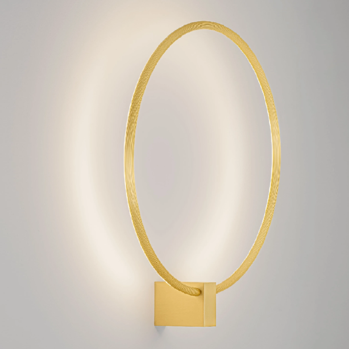 LUCES DRASIRA LE46036 okrągły kinkiet z przełącznikiem barwy światła CCT