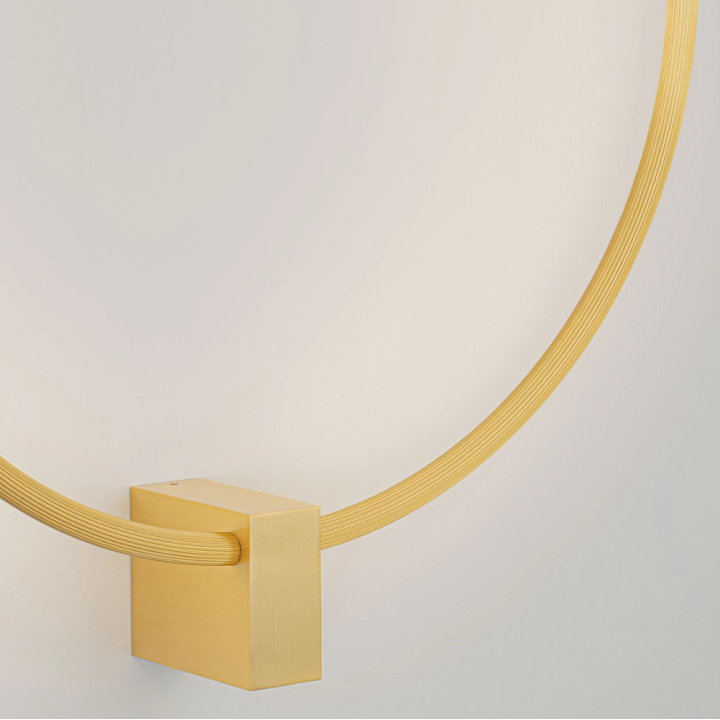 LUCES DRASIRA LE46036 okrągły kinkiet z przełącznikiem barwy światła CCT