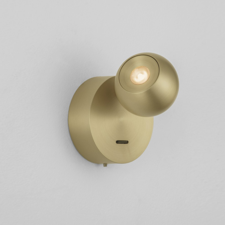 LUCES PUCARANI LE46135  złoty kinkiet LED 6W 3000K regulowany