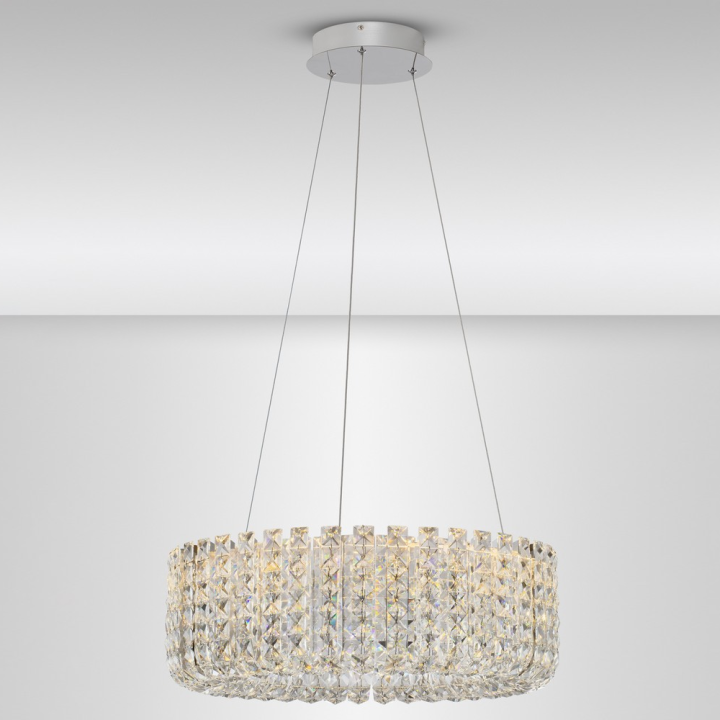 LUCES ARONA LE45854/7 LED crystal pendant light, 3500K, 2 colors