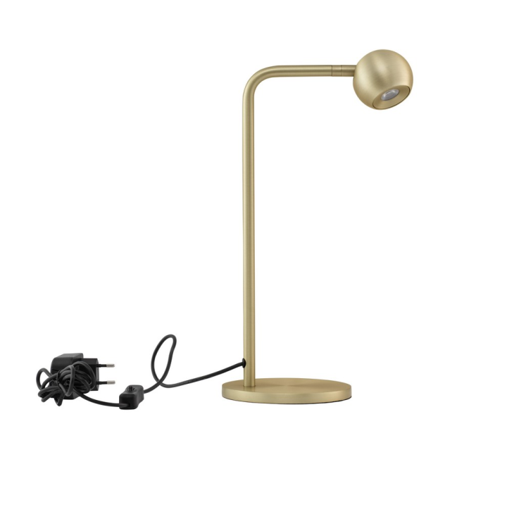 LUCES PUCARANI LE46133 złota lampa stołowa LED 6W regulowana