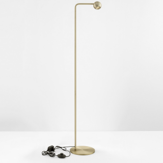 LUCES PUCARANI LE46134 adjustable gold LED floor lamp