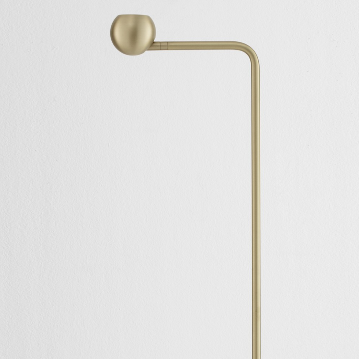 LUCES PUCARANI LE46134 regulowana złota lampa podłogowa LED