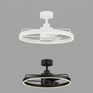 LUCES ALGINET LE45791/2 lampa sufitowa LED z funkcją wentylatora CCT