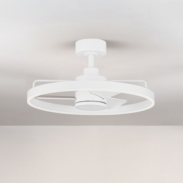 LUCES ALGINET LE45791/2 lampa sufitowa LED z funkcją wentylatora CCT