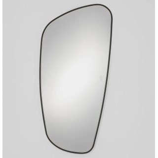 LUCES SINIA Large LED Mirror 65x135 cm 53W 3000K IP44 Black