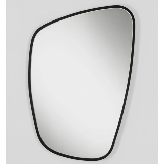 LUCES SINIA Designer LED Mirror 55x80 cm 37W 3000K IP44 Black