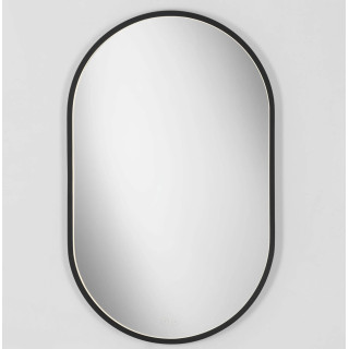 LUCES ZELVA LED Bathroom Mirror 50x80 cm 36W 3000K IP44 Black