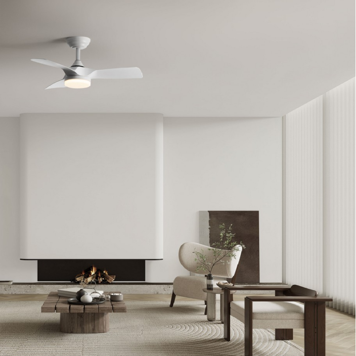 LUCES BENASAU LE45944 LED ceiling fan &ndash; lighting and cooling in one!