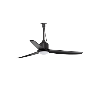LUCES BENAVIS LE45945 ceiling fan with CCT LED (3000K&ndash;6000K), IP54