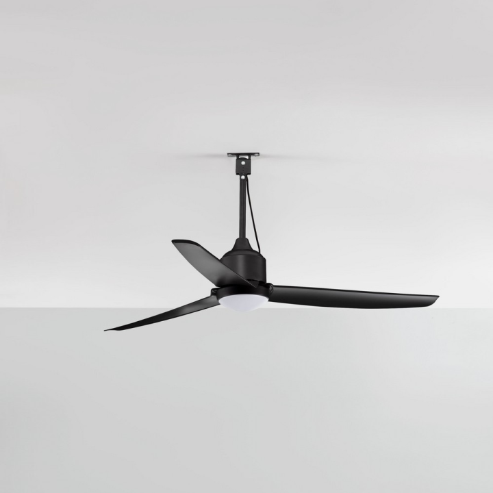 LUCES BENAVIS LE45945 ceiling fan with CCT LED (3000K&ndash;6000K), IP54