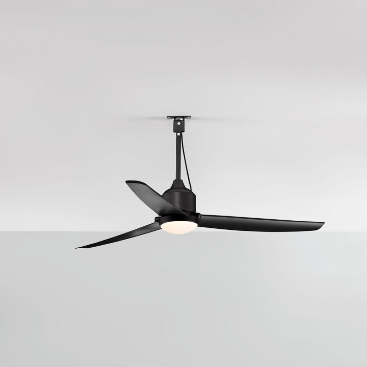 LUCES BENAVIS LE45945 ceiling fan with CCT LED (3000K&ndash;6000K), IP54