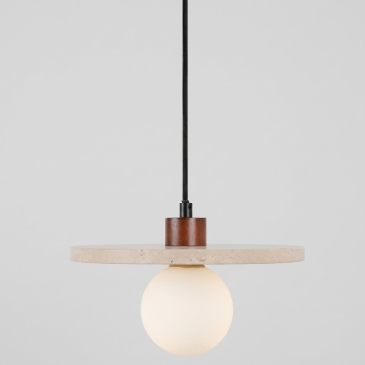 MAXlight Lando P0650 lampa wisząca z kamienia naturalnego żar&oacute;wka G9