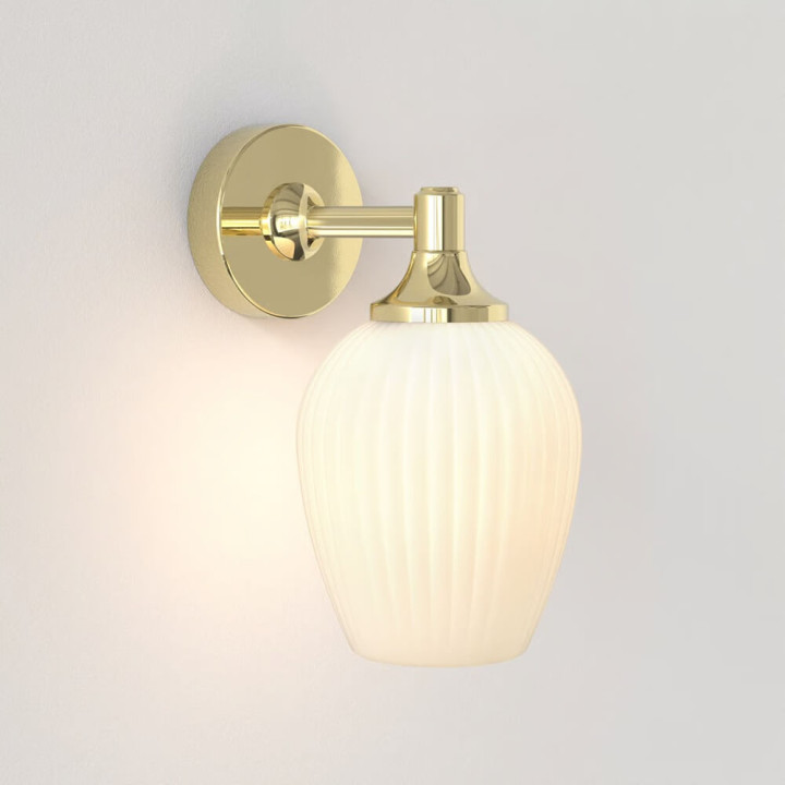 ASTRO LIBERTY WALL 1485001/2/3 szklany kinkiet łazienkowy IP44 tulipan