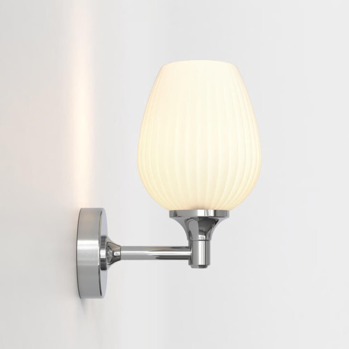 ASTRO LIBERTY WALL 1485001/2/3 tulip-shaped glass bathroom wall light