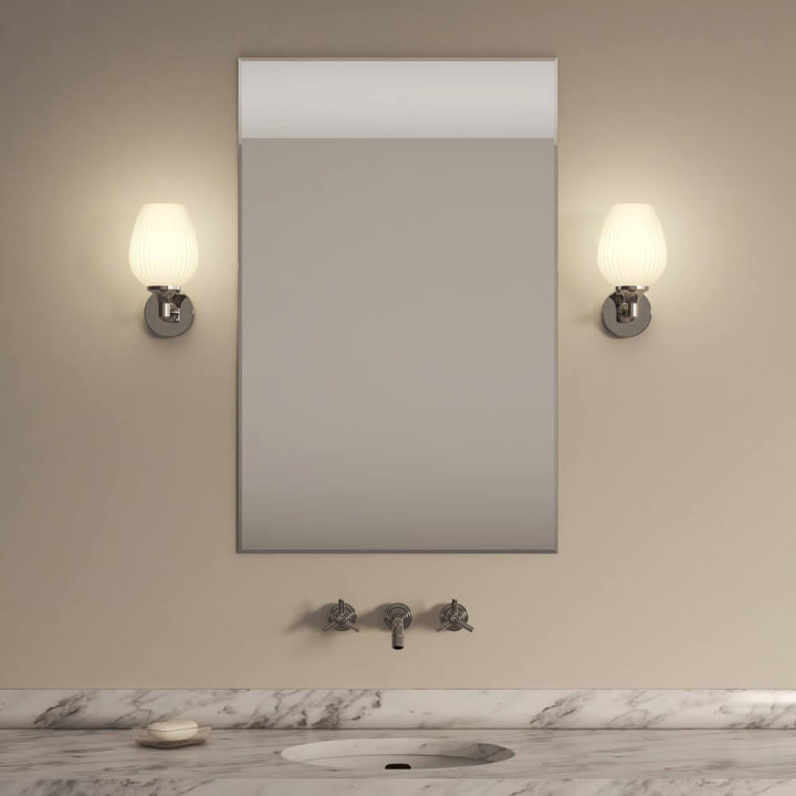 ASTRO LIBERTY WALL 1485001/2/3 tulip-shaped glass bathroom wall light