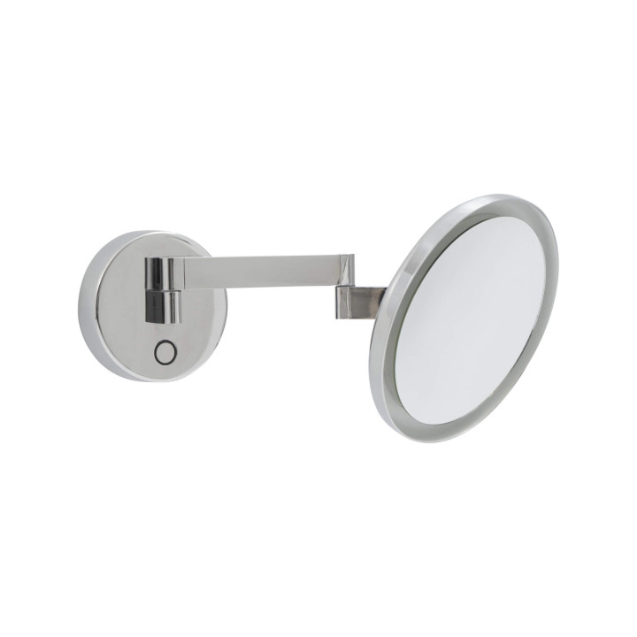 LEDS-C4 VANITY round LED illuminated mirror 9W 3000K, chrome or black