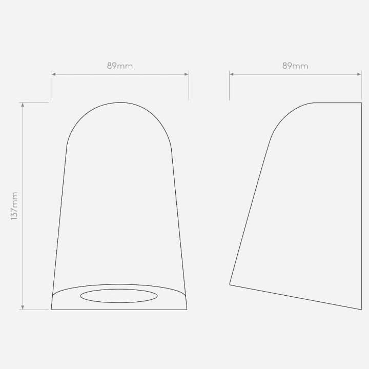 Astro Mast Light Coastal &ndash; kinkiet zewnętrzny GU10 IP44