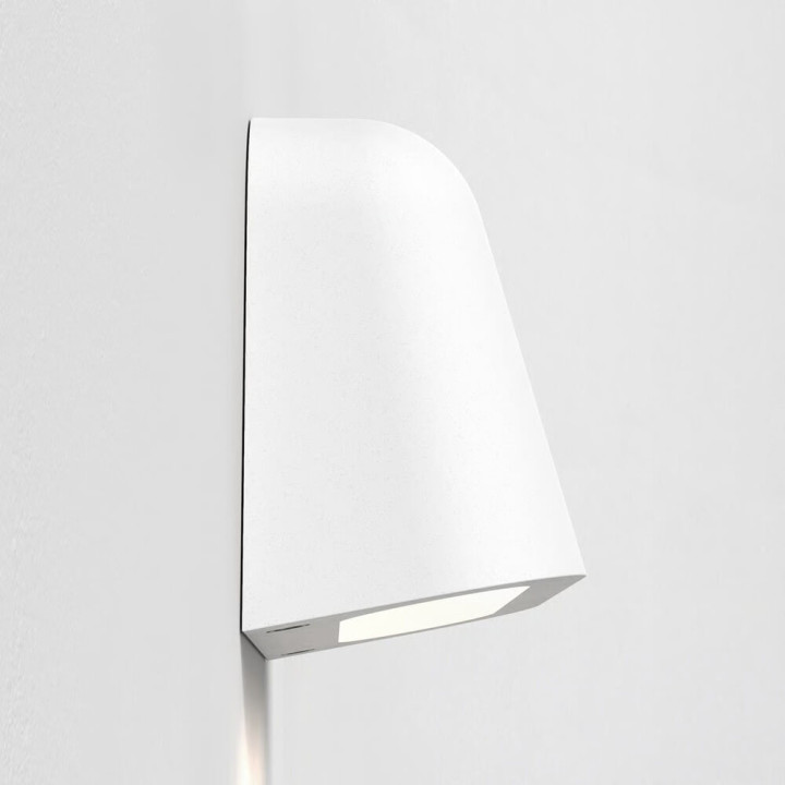 Astro Mast Twin Coastal &ndash; Concrete Outdoor GU10 Wall Light IP44