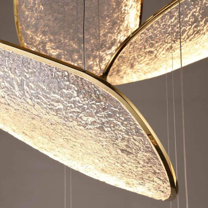 MAXLIGHT Empire P0634/5D LED pendant lamp 3000K chrome, gold