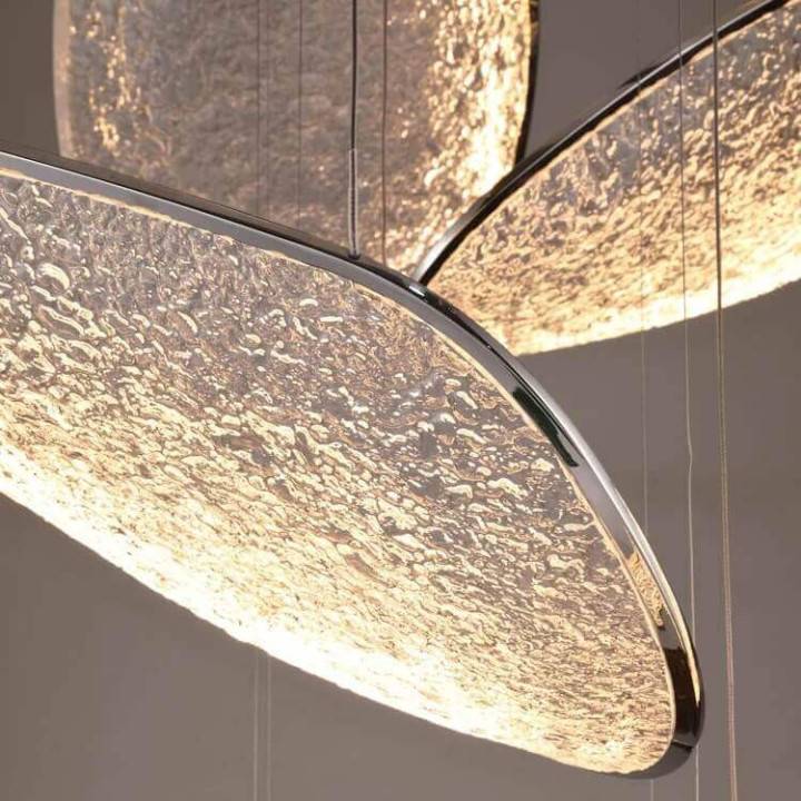 MAXLIGHT Empire P0634/5D LED pendant lamp 3000K chrome, gold