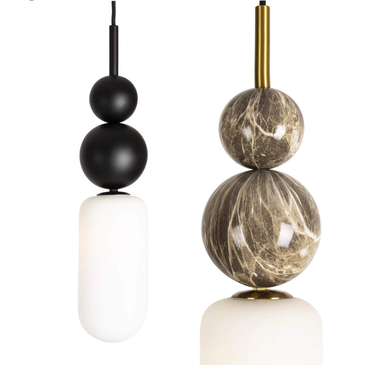 MAXlight Nova P0641/2 pendant lamp with decorative G9 balls