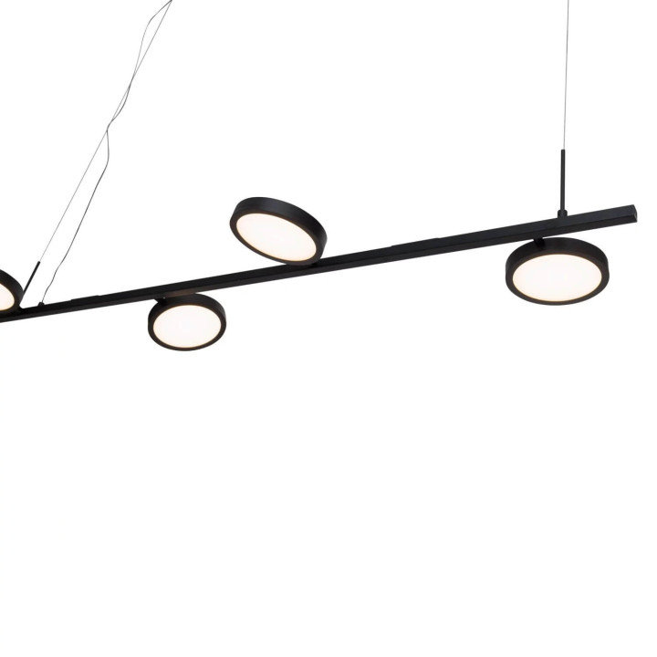 MAXLIGHT Ibiza IV P0529 LED hanging lamp 4x8W black 3-year warranty