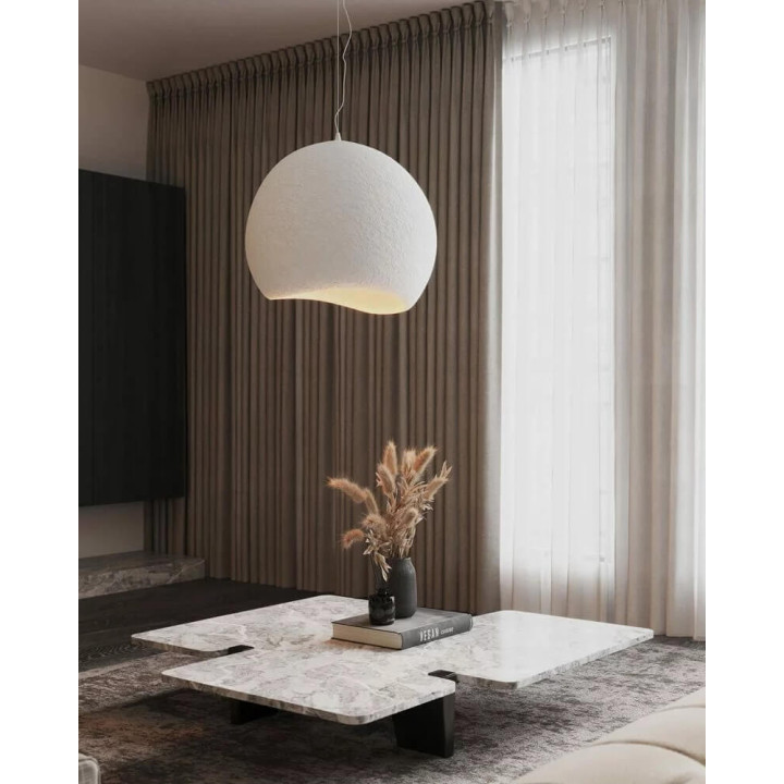 MAXlight Pierre P0533/4 hanging lamp E27 15W IP20 white 2 sizes
