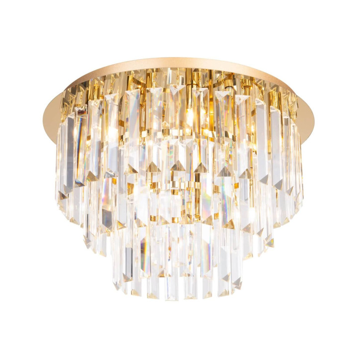 MAXlight MONACO C0205/6 gold ceiling lamp &Oslash;42/60cm crystals