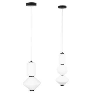 MAXLIGHT P0468 AKIKO LED HANGING LAMP consists of three 23W lampshades