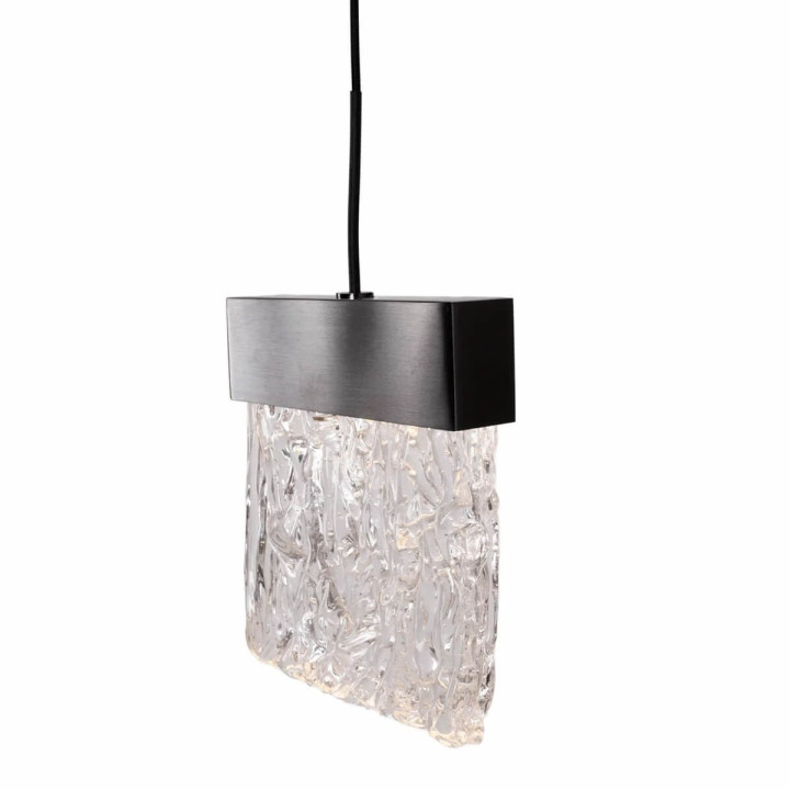 Maxlight VETRO P0428D lampa wisząca złota, czarna ze szklanym kloszem