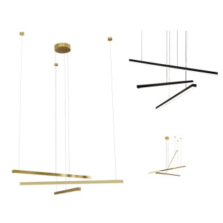 MAXlight TRIO 3 fashionable, ultramodern large hanging lamp, 3x12W
