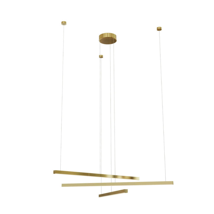 MAXlight TRIO 3 fashionable, ultramodern large hanging lamp, 3x12W