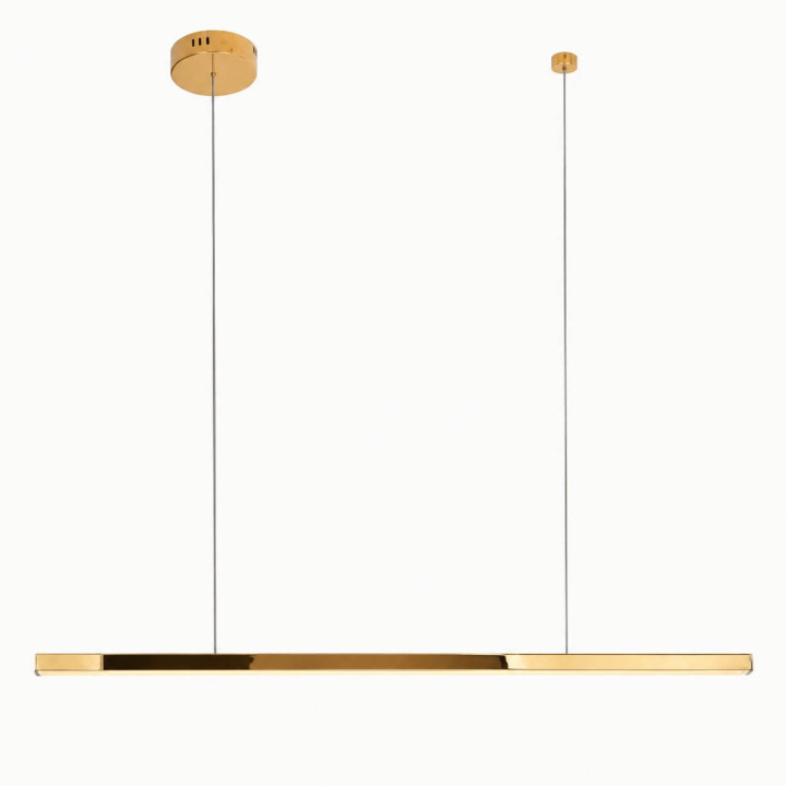 MAXlight TRIO P0310D nowoczesna lampa LED liniowa 100cm czarna, złota