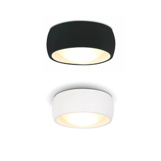 Maxlight KODAK II C0135, C204 round LED ceiling light IP44 white, black