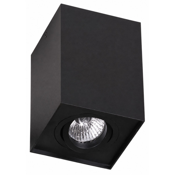 MAXlight Basic Square square ceiling fixture, white, black