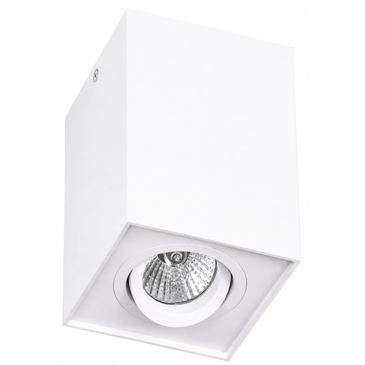 MAXlight Basic Square square ceiling fixture, white, black
