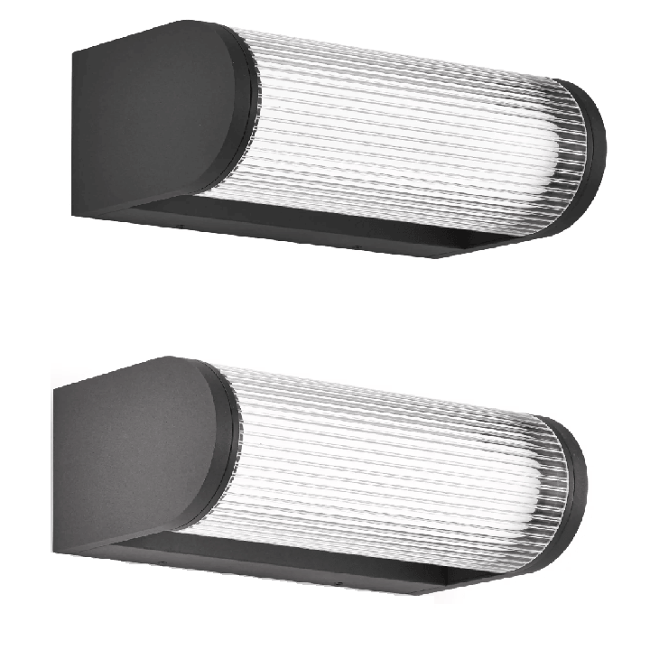 Maxlight GARDENIA W0465/6 LED outdoor wall light IP65 black anthracite