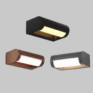 Maxlight SOLDEN W0462/3/4 LED wall lamp, IP65, adjustable beam angle