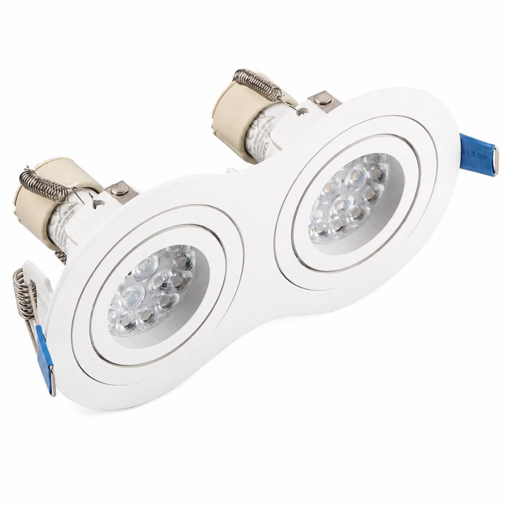 Maxlight Signal II movable recessed luminaire 2xGU10 230V