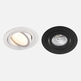 Maxlight Signal I round recessed, flush mounted luminaire