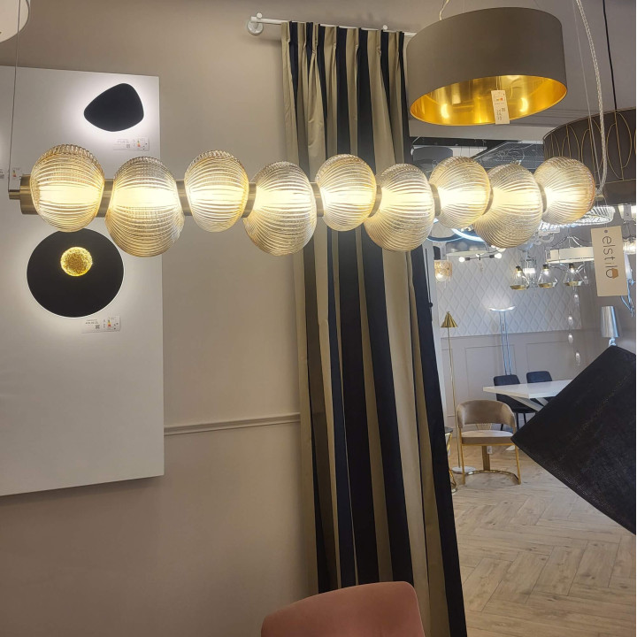 LUCES TANVERA LE45206/9 LED pendant lamp 30W gold, gray