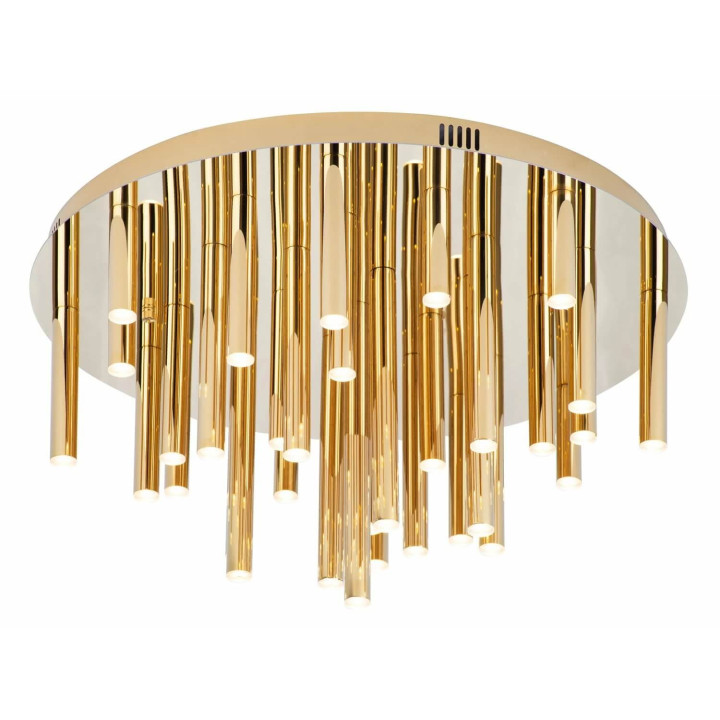 Maxlight ORGANIC round LED ceiling light 33W C0115D, C0188D chrome, gold