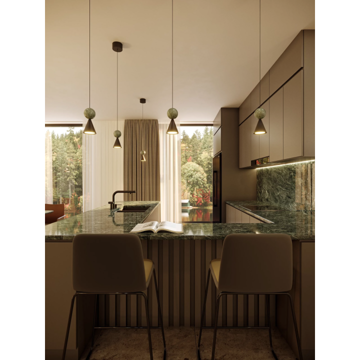 MAXlight BINGO P0682/3 lampa wisząca LED 8W idealna nad wyspę i st&oacute;ł