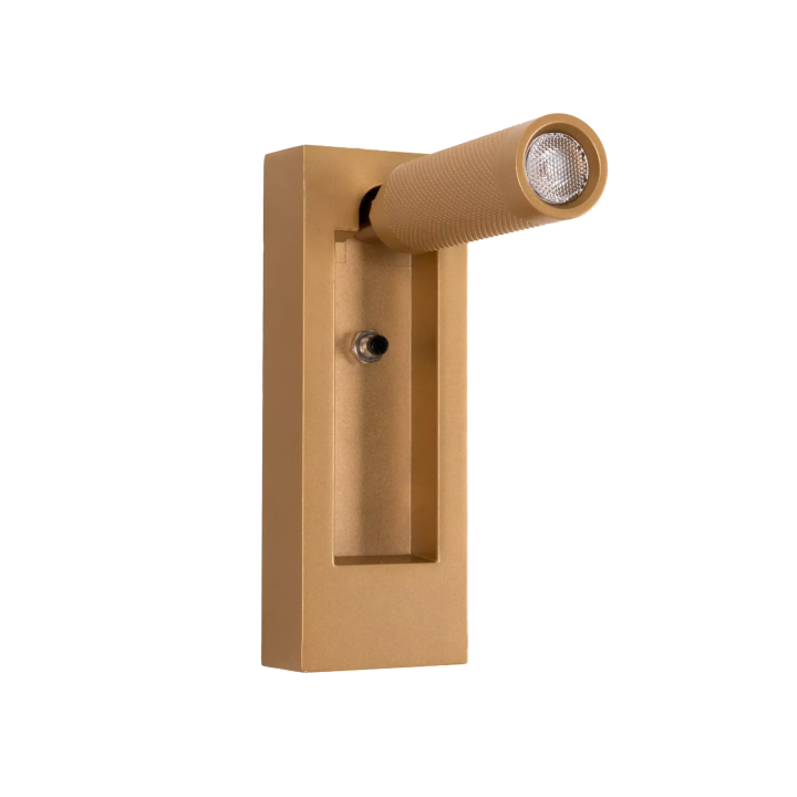 MAXlight CORE 3W 3000K adjustable LED wall lamp, ideal for reading