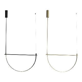 MAXlight Victoria P0686/7 LED pendant lamp 30W, gold and black
