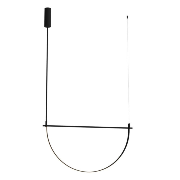 MAXlight Victoria P0686/7 LED pendant lamp 30W, gold and black
