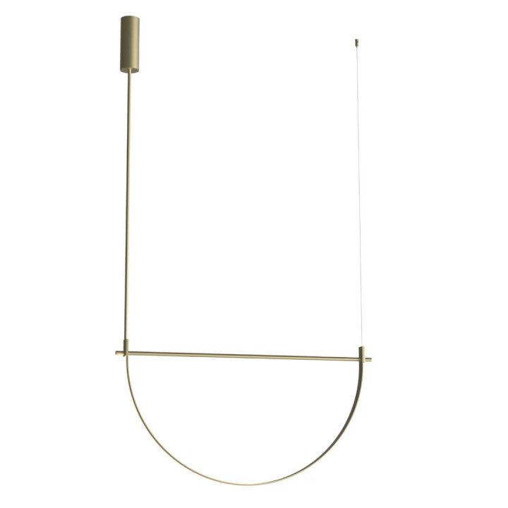 MAXlight Victoria P0686/7 LED pendant lamp 30W, gold and black